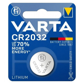 Batería de litio 3V 230mAh CR2032 Blister Varta