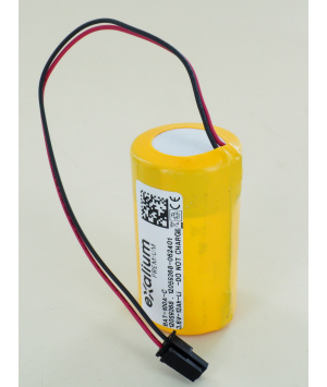 Pile 3.6V 13Ah Lithium pour sirène Jablotron JA-163A (BAT-100A)