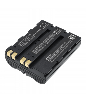 Batería GEB364 de iones de litio de 11,1V 3,45Ah para láser Leica LS15