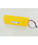 Batterie 24V 0.7Ah NiCd pour trappe de désenfumage neutronic sans connecteur