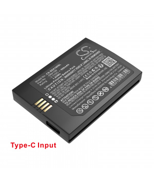 3,7 V 0,5 Ah Lipo SB910M Akku für Shure ADX1M Micro-Bodypack Transmitter