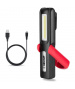 Lampe de travail 2 en 1 COB 3W rechargeable DAVY Velamp