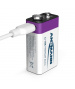 Pacchetto di 4 batterie AA Li-Ion da 1,5V 2Ah con ricarica USB-C