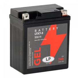 Landport 12V 7Ah 120A LTX7-3 Blei-Säure-Motorradbatterie