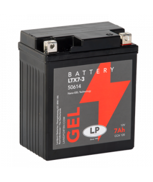 Batería de motocicleta Landport 12V 7Ah 120A LTX7-3