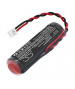 Pile 3.6V 2.45Ah lithium pour compteur ZENNER zelsius C5-IUF