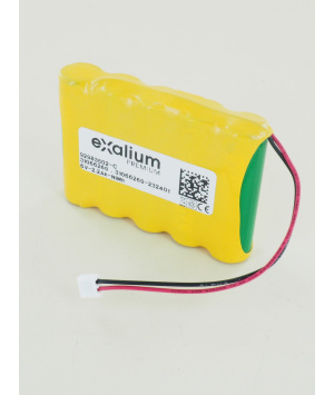 Batterie 6V 2Ah NiMh 92983502 pour Testeur DELAVAL VPR100