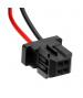 Pile 3V 1.7Ah Lithium CR2/3 8.L connecteur 4 points pour PLC