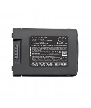 Batterie 3.85V 3.7Ah Li-ion BT-000473 pour Zebra TC27