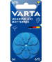 Pack de 8 Piles auditives PR44 V675