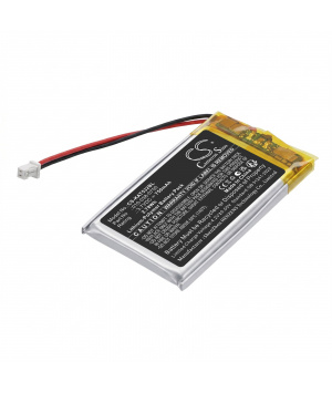 3.7V 2.6Ah Li-ion batterie f&uuml;r Croove Voice Amplifier