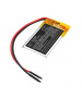 3,7 V 0,3 Ah LiPo 1-OTH0157 Akku für Samson Swar2 Airline Mic