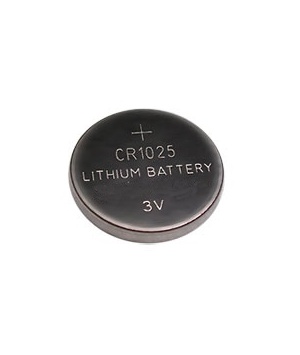 Batería de litio de 3V CR1025