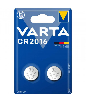 Pile Lithium 3V CR2016 Varta Blister 2
