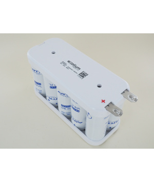 Batterie 12V 8Ah 10 VREF Flasque 804604
