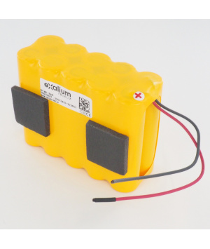 24V 1,3Ah Blei 20 VRECs 1300 Notbeleuchtungssysteme Saft Akku
