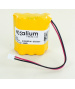 Batteria NiMh 8.4V 0.7Ah per bacheca BODET
