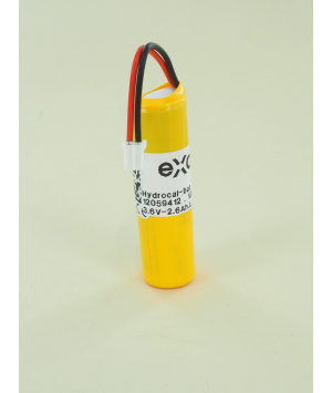 Batteria al litio da 3,6 V 2,6 Ah per contatore di energia Sferaco Hydrocal M3