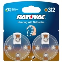 Pack of 8 hearing aid battery 312 PR41