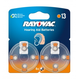 8 hearing aid battery 13 PR48 V13HM Pack