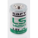 Batteria al litio Saft 3.6 v - 1/2AA LS14250