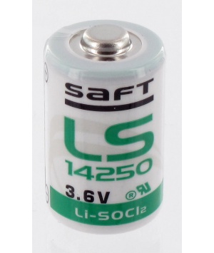 Batteria al litio Saft 3.6 v - 1/2AA LS14250
