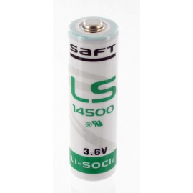 Pile lithium 3,6V 2,60Ah AA Saft (LS14500)