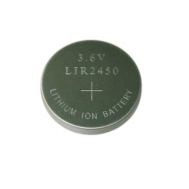 Botón 3, 6V ITA 2450 batería recargable Li-ion
