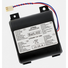 Battery Batli02 DAITEM original 7.2V 13Ah Lithium for alarm