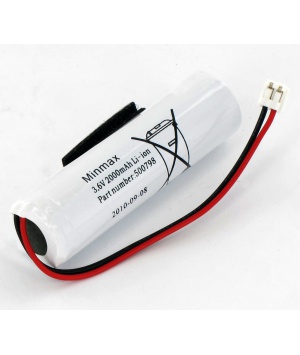 Batteriealarm Daitem 3,6V 2Ah 951-21 X