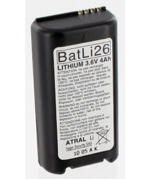 Pile alarme Batli26 Daitem 3.6V 4Ah Lithium originale