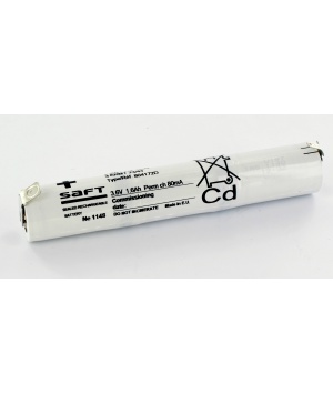 Saft 3.6V 1.6Ah battery 3 VNTCs 1600 stick