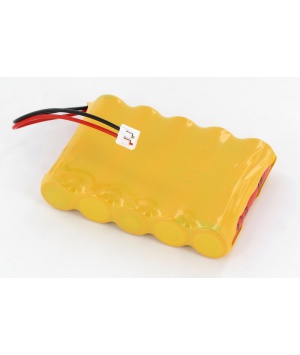 Batterie 6V 1Ah pour imprimante portable P200N - Cartadis