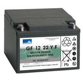 Batterie Plomb 12V 24Ah Exide (176X167X126) (GF12022YF) 