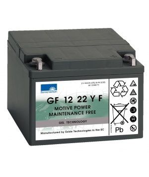 Batterie plomb Gel 12V 22Ah GF12022YF Dryfit