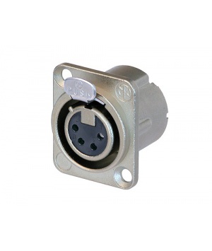 Metal Neutrik Audio 4-pin female connector Metal Neutrik Audio 4-pin female connector