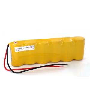 Batterie 9V Typ 6LR20 für Alarm TALCO