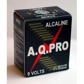 Batteria 9V alcalina (55 x 35 x 63) 4 fori