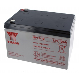 Batería de plomo Yuasa 12V 12Ah NP12-12