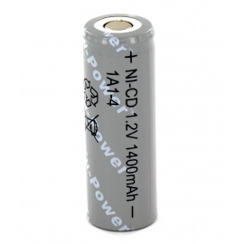 Acumulador 1 tiene 1-4 formato A NiCd 1.2V 1.4Ah Yuasa