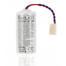 Pile alarme Batli01 DAITEM 3.6V 5Ah Lithium pour Alarme Daitem, logisty