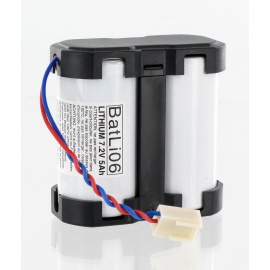 Lithium battery Batli06 of origin DAITEM 7.2V 5Ah for alarm