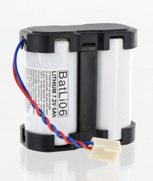 Lithium battery Batli06 of origin DAITEM 7.2V 5Ah for alarm