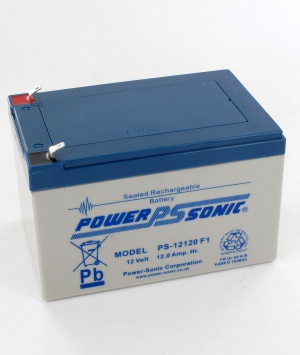 Batterie Plomb 12V 12Ah Power Sonic (151X98X98) (PS12120F1) 