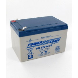 Lead battery 12V 14Ah PG-12V14 F2 Power Sonic