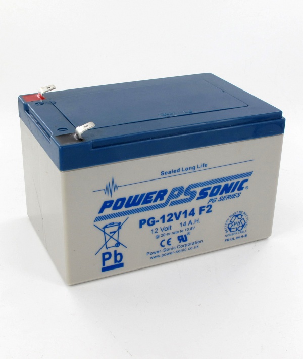 batteria Piombo 12V 14Ah PG-12V14 F2 Power Sonic