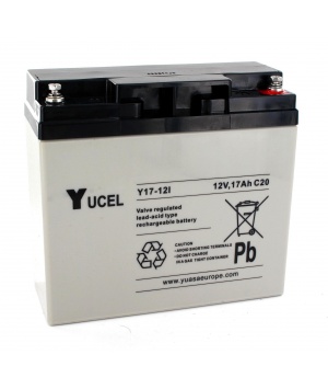 12V 17Ah Yucel Yuasa Y17-12 batteria al piombo