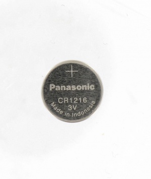 Pile Lithium 3V 25mAhPanasonic (CR1216)