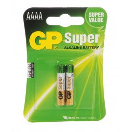Pack of 2 batteries 1.5V AAAA, MN2500, 25A