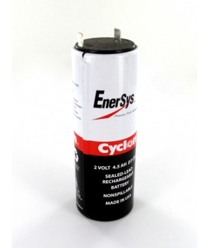 Plomo cilíndrico batería 2V 4.5AH 0860-0004